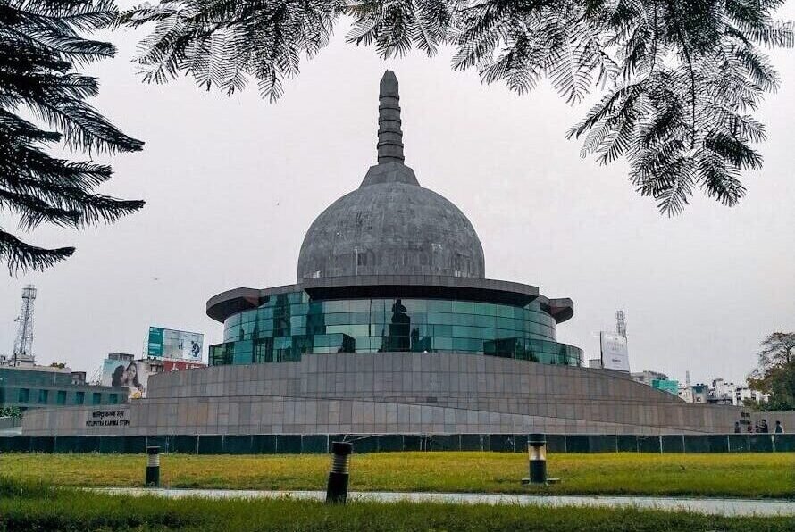 Patliputra Karuna Stupa in Buddha Smriti Park, Patna, India